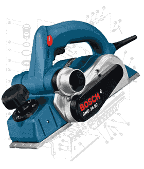 Bosch Planer Repair Parts