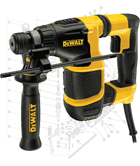 DeWalt Hammer Drill Repair Parts