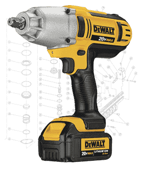 DeWalt Impact Driver Repair Parts