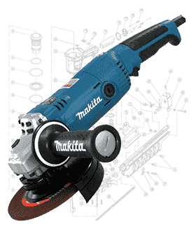 Makita Grinder Repair Parts