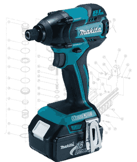 Makita Impact Driver Repair Parts